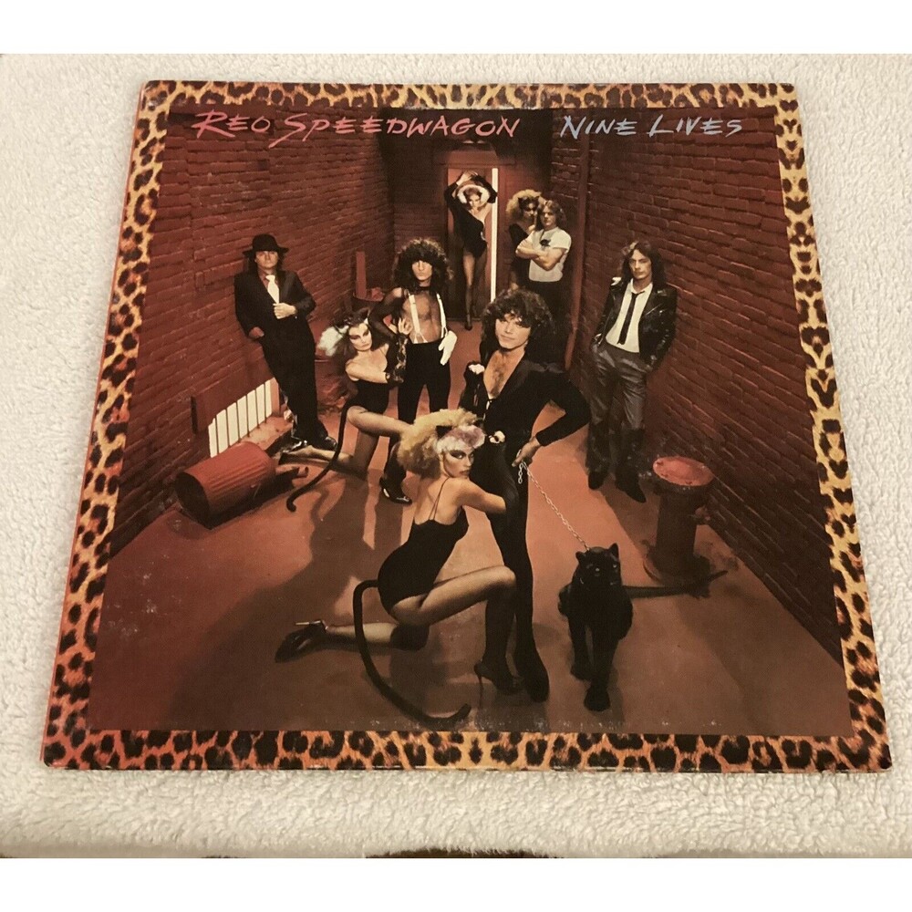 REO Speedwagon Nine Lives FE 35988 LP Vinyl Record Album Epic Records 1979